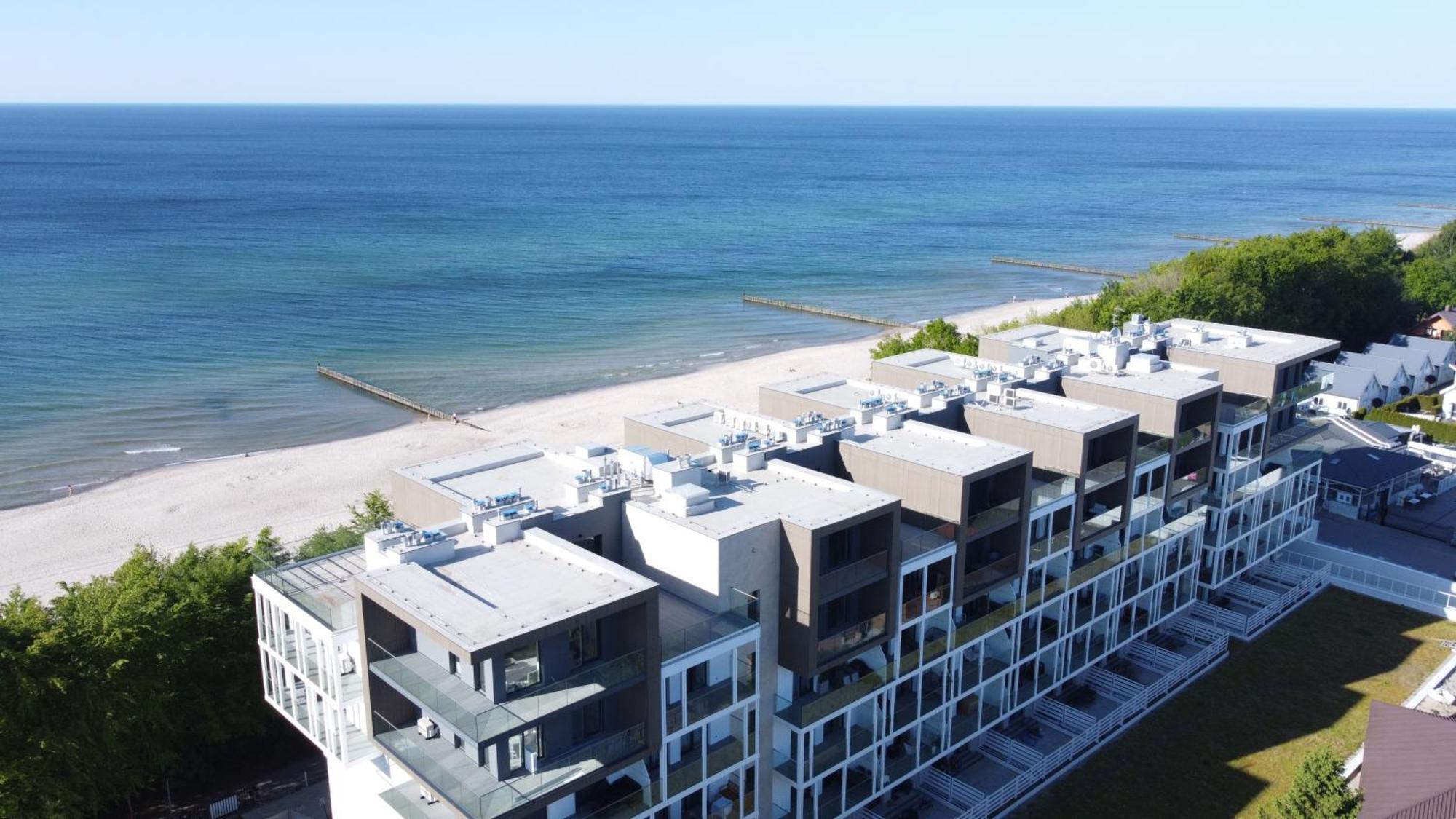 Lazurowe Wybrzeze Z Widokiem Na Morze - Perlowa Przystan - Holiday City Sianożęty Extérieur photo